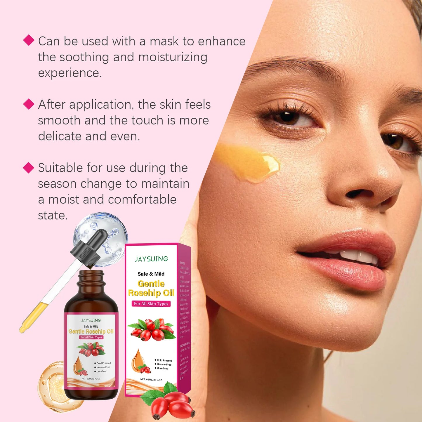 Organic Rosehip Face Oil