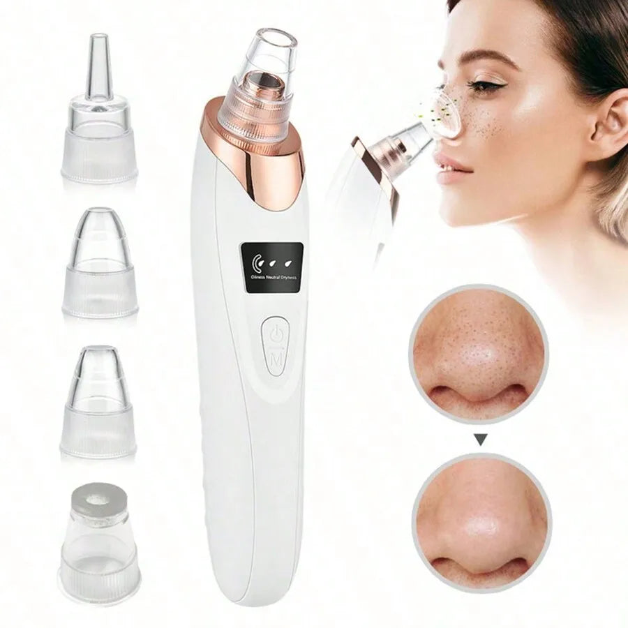Electric Blackhead Remover – Pore Vacuum & Acne Suction Cleaner