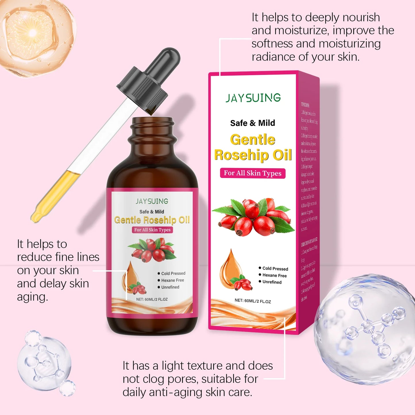 Organic Rosehip Face Oil