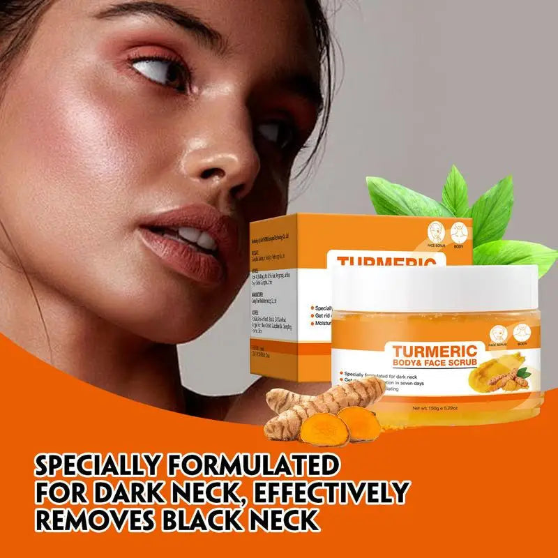 Turmeric Brightening Face Scrub riazexpress