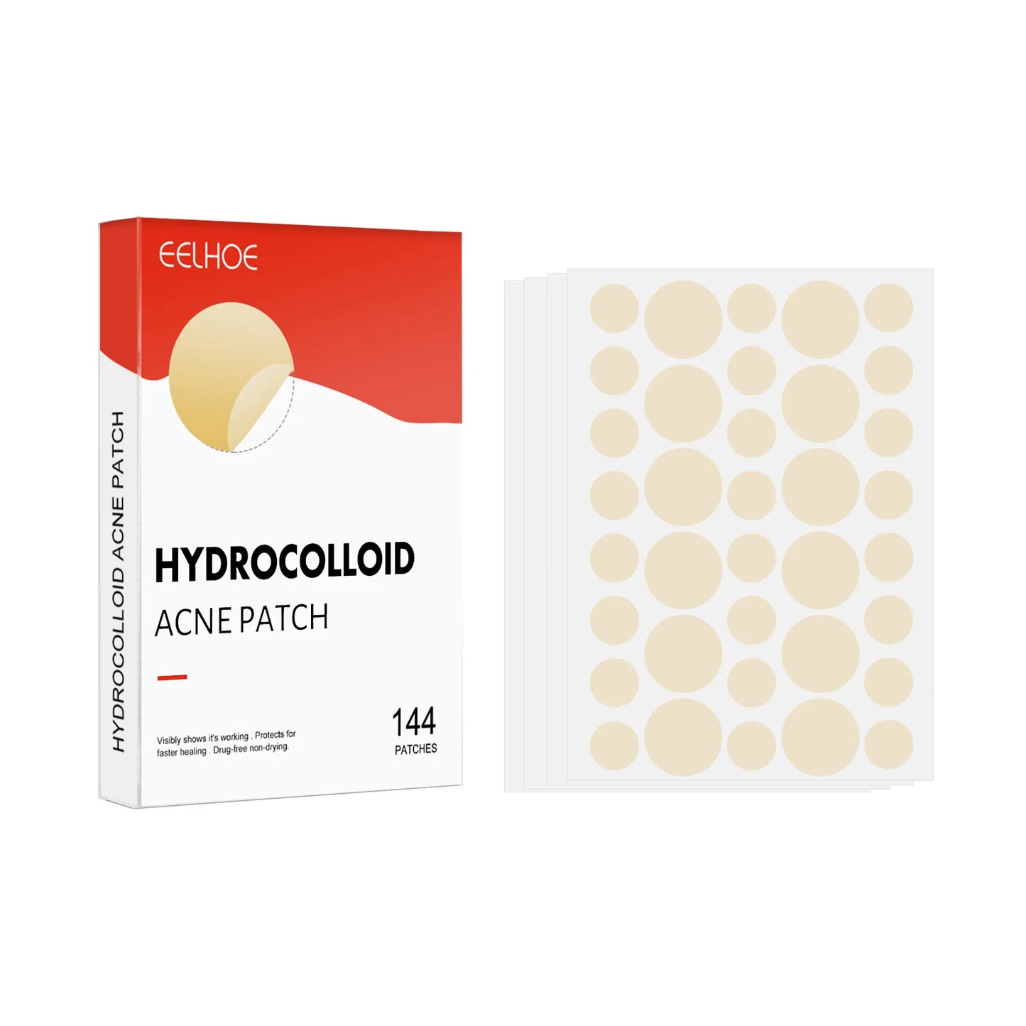 Invisible Hydrocolloid Acne Patches