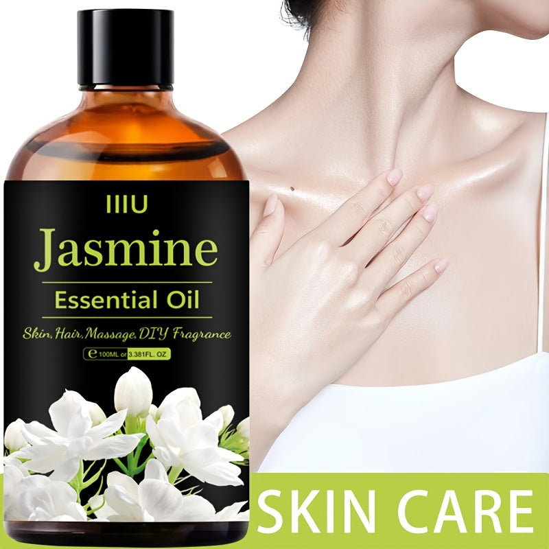 Jasmine Essential Oil 100ml – Moisturizing Aromatherapy Oil