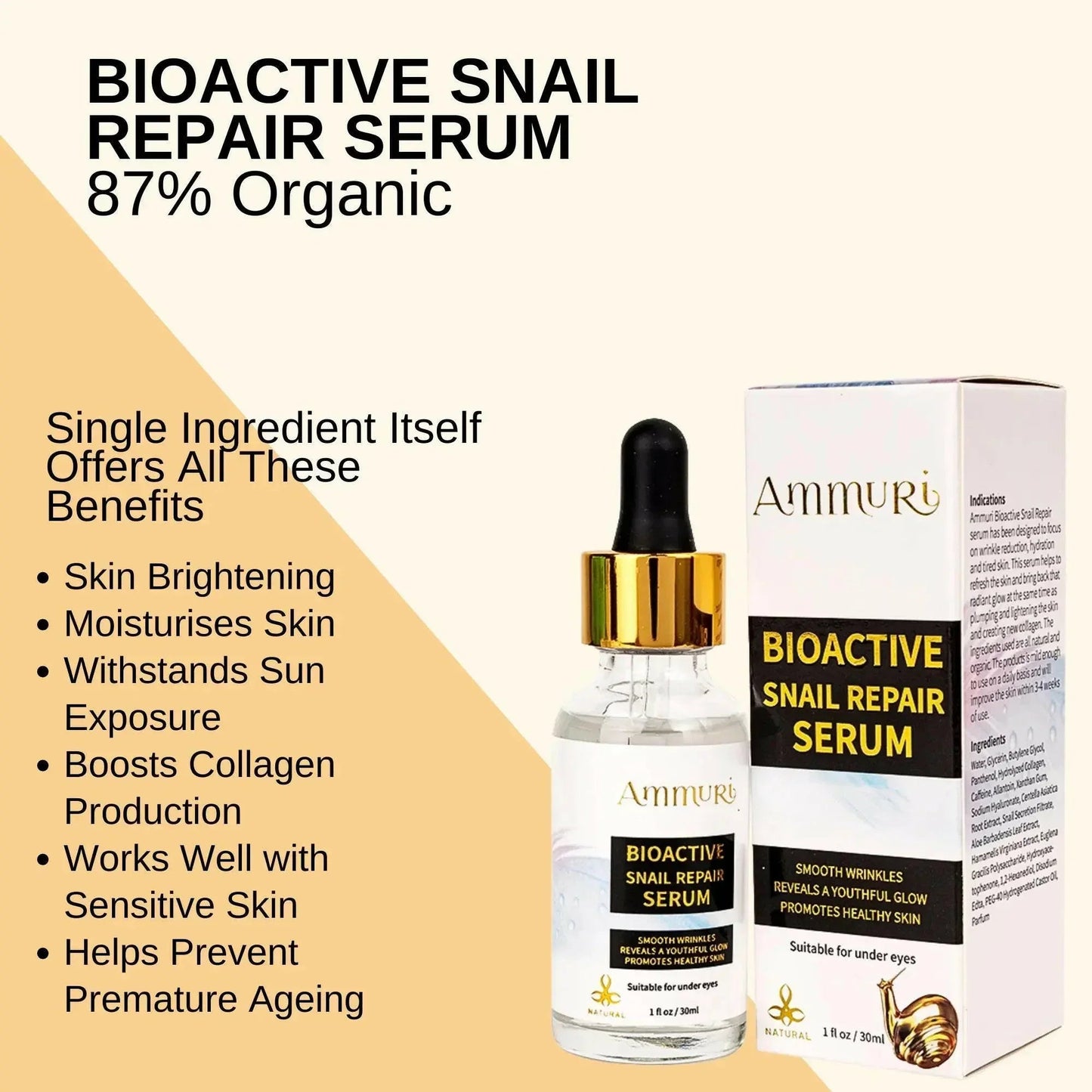 Ammuri Snail Repair Serum