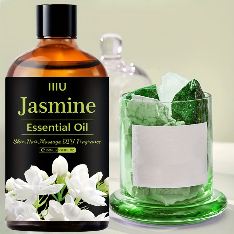 Jasmine Essential Oil 100ml – Moisturizing Aromatherapy Oil