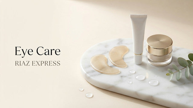 Eye patches, caffeine eye masks and eye creams for puffiness and dark circles, Riaz Express Switzerland