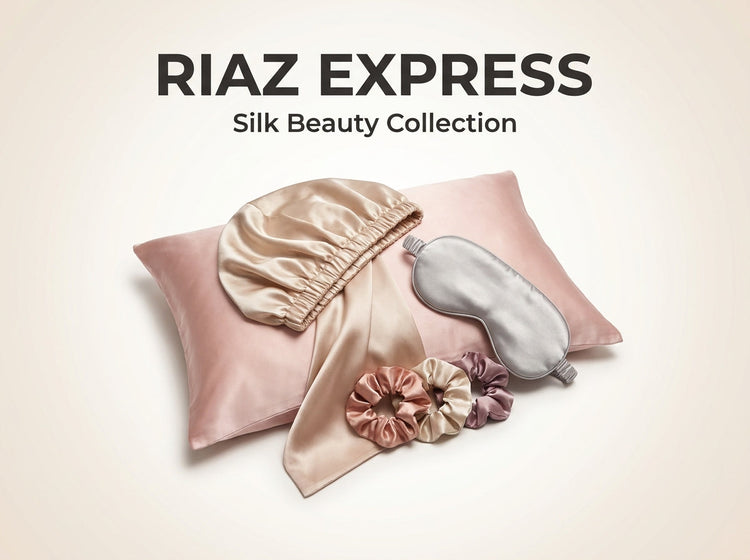Silk Beauty collection – silk pillowcase, bonnet and sleep mask