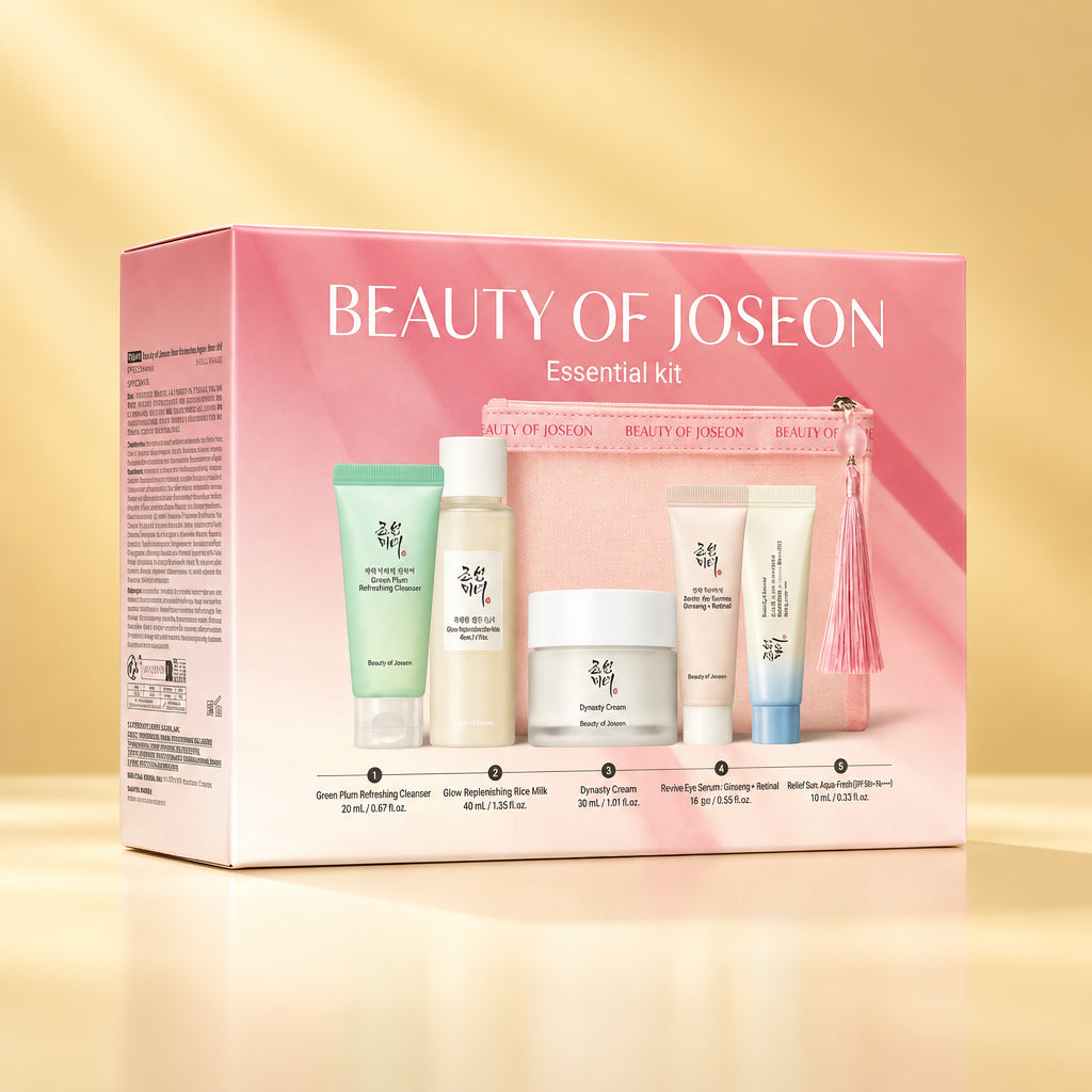 Beauty of Joseon Glow Skin Essential Kit – 5-piece Korean skincare set