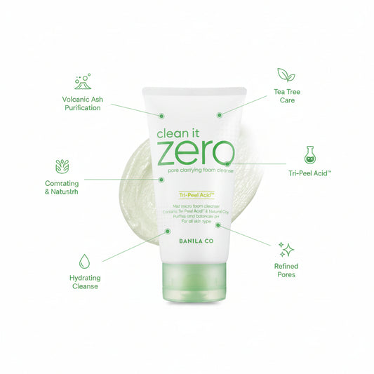 BANILA CO Clean It Zero Pore Clarifying Foam Cleanser