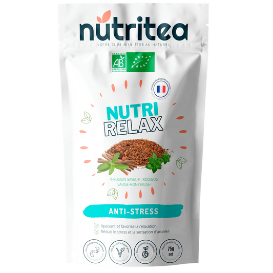 NutriRelax Organic Anti-Stress Herbal Tea – Calm & Relax Naturally