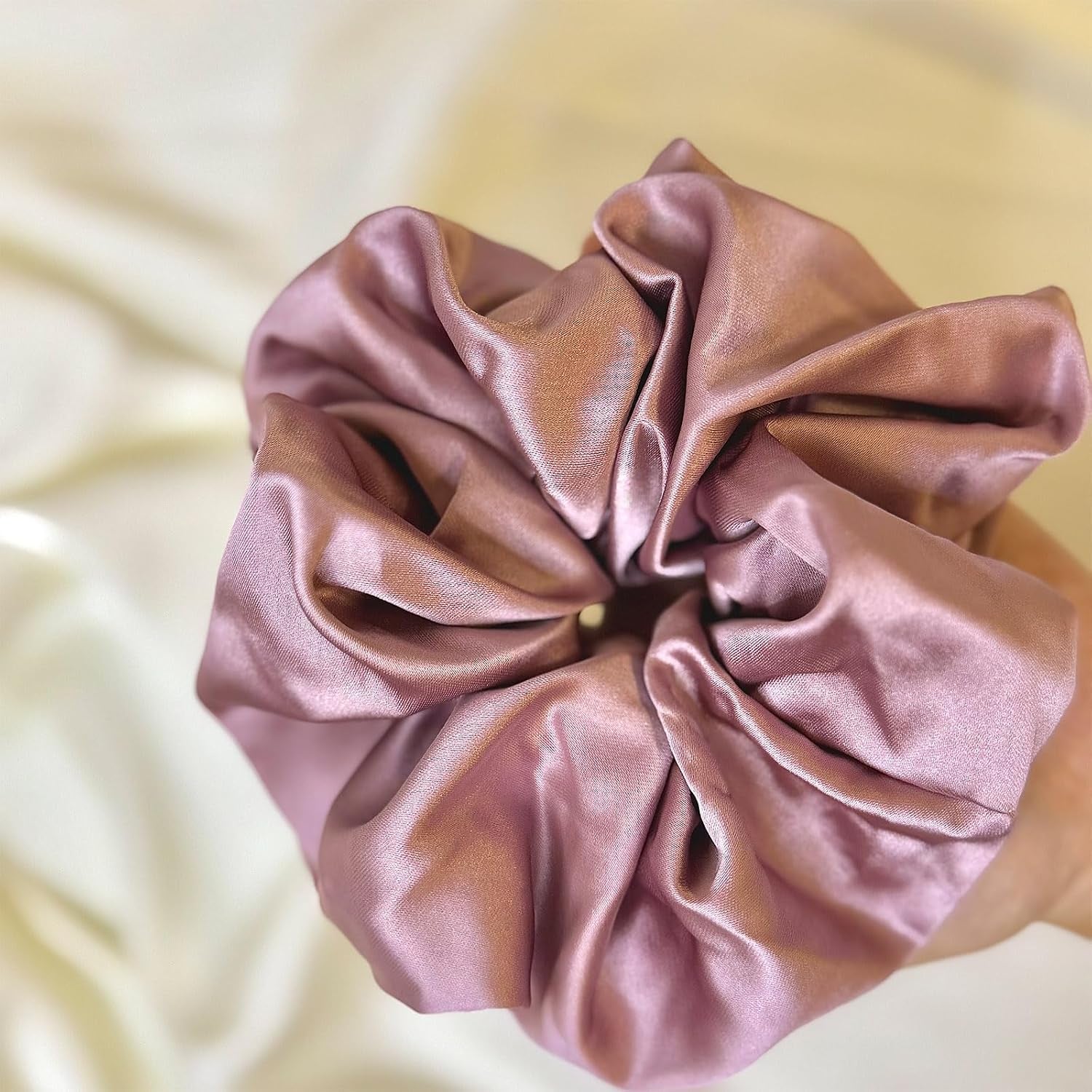 Oversized Scrunchies for Women and Girls,No Damage Large Hair Ties,For Sleeping, Parties, Weddings,3 Pcs