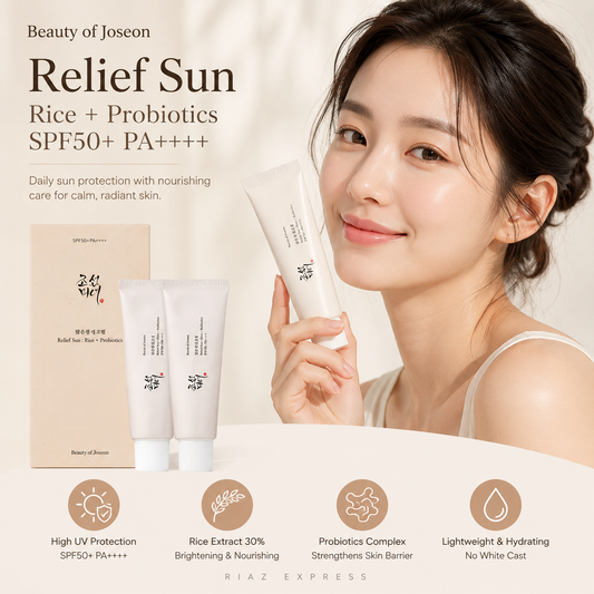 Beauty of Joseon Relief Sun SPF50+ – Made in Korea