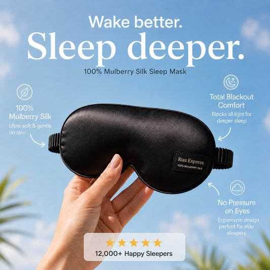Mulberry Silk Blackout Sleep Mask