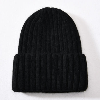 Satin-Lined Winter Beanie – Cashmere Blend Knit