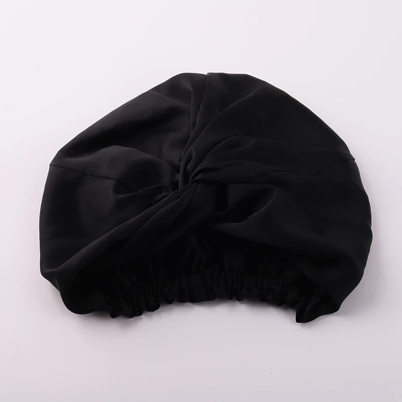 Silk Night Cap 19 Momme – 100% Mulberry Silk