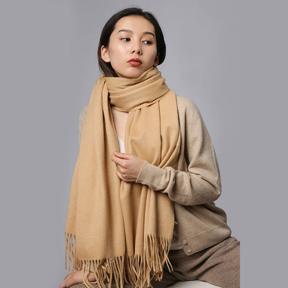 Large Cashmere Scarf 200x70cm – Premium Edition