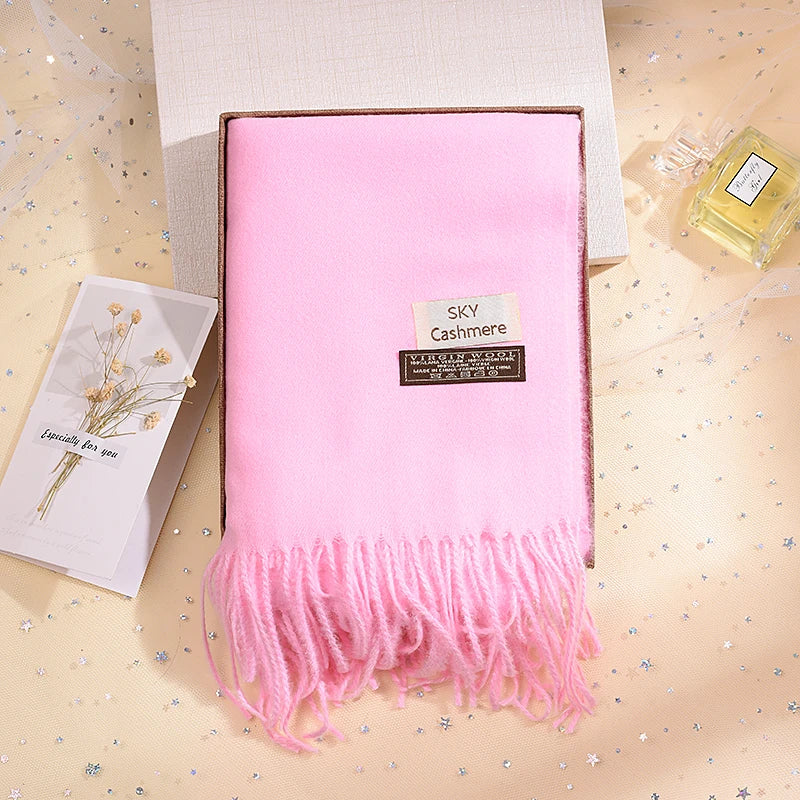 Winter Scarf Gift Box Set – Scarf, Gloves & More