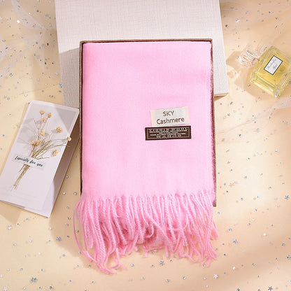 Winter Scarf Gift Box Set – Scarf, Gloves & More