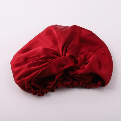 Silk Night Cap 19 Momme – 100% Mulberry Silk