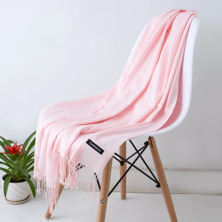 Luxury Cashmere Scarf – Autumn Winter Wrap