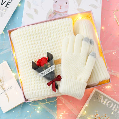 Winter Scarf Gift Box Set – Scarf, Gloves & More
