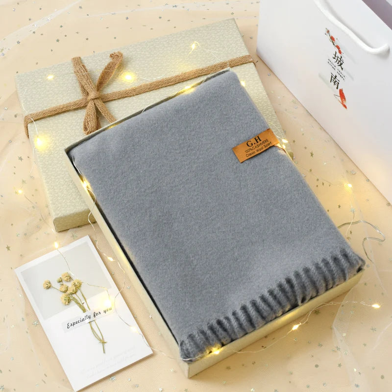Winter Scarf Gift Box Set – Scarf, Gloves & More