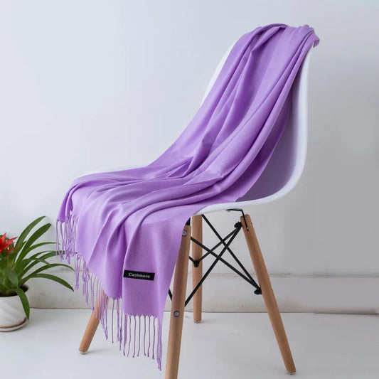 Luxury Cashmere Scarf – Autumn Winter Wrap