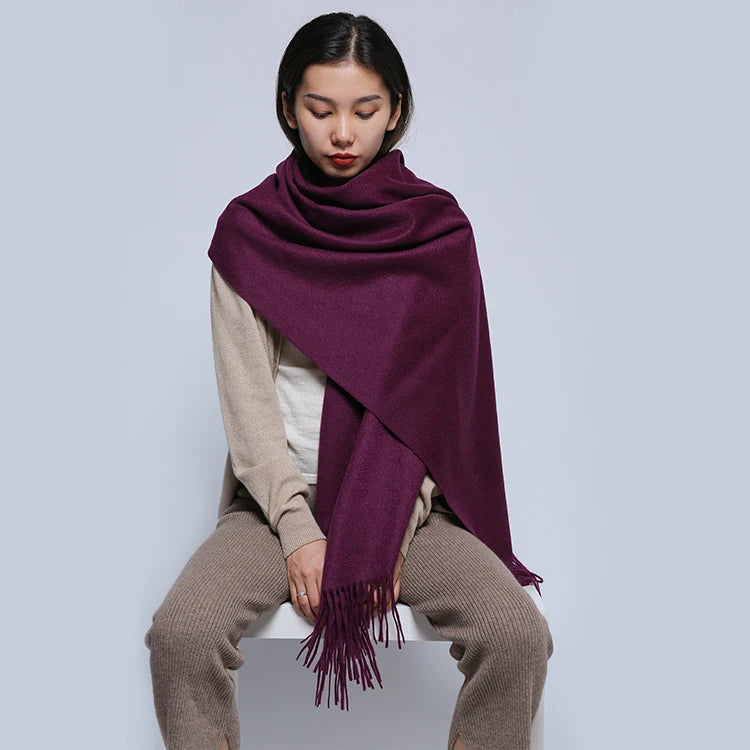 Large Cashmere Scarf 200x70cm – Premium Edition
