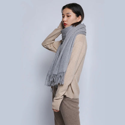Large Cashmere Scarf 200x70cm – Premium Edition