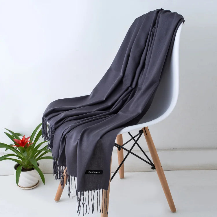 Luxury Cashmere Scarf – Autumn Winter Wrap