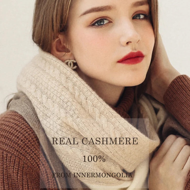 Pure Cashmere Scarf – Pashmina Wrap for Women