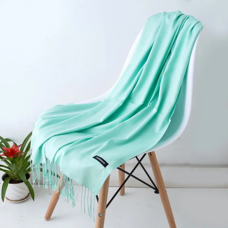 Luxury Cashmere Scarf – Autumn Winter Wrap