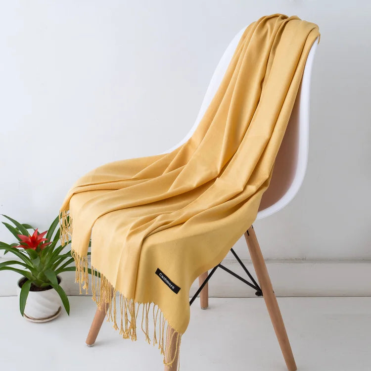 Luxury Cashmere Scarf – Autumn Winter Wrap