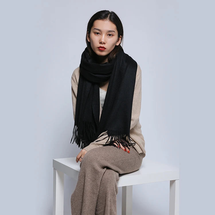 Large Cashmere Scarf 200x70cm – Premium Edition