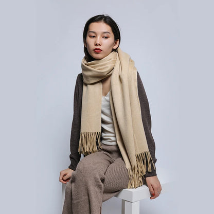 Large Cashmere Scarf 200x70cm – Premium Edition