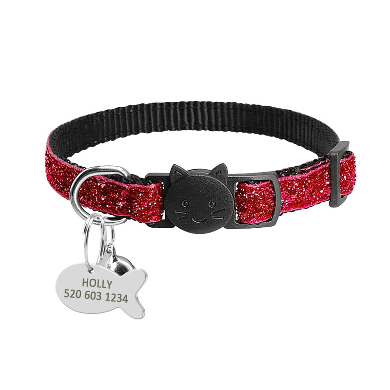 Stylish Nylon Pet ID Collars