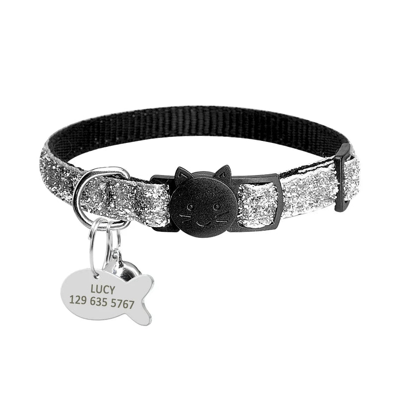 Stylish Nylon Pet ID Collars