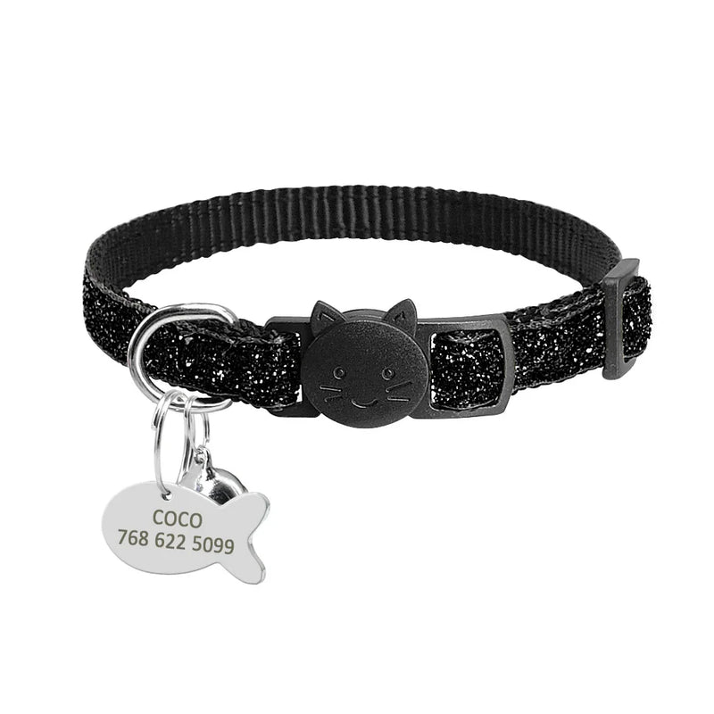 Stylish Nylon Pet ID Collars