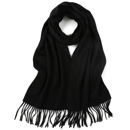 Solid Cashmere Scarf – Winter Essential