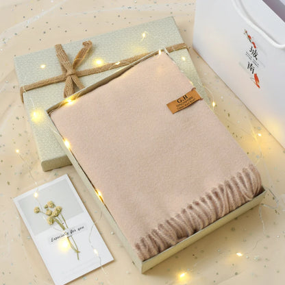 Winter Scarf Gift Box Set – Scarf, Gloves & More