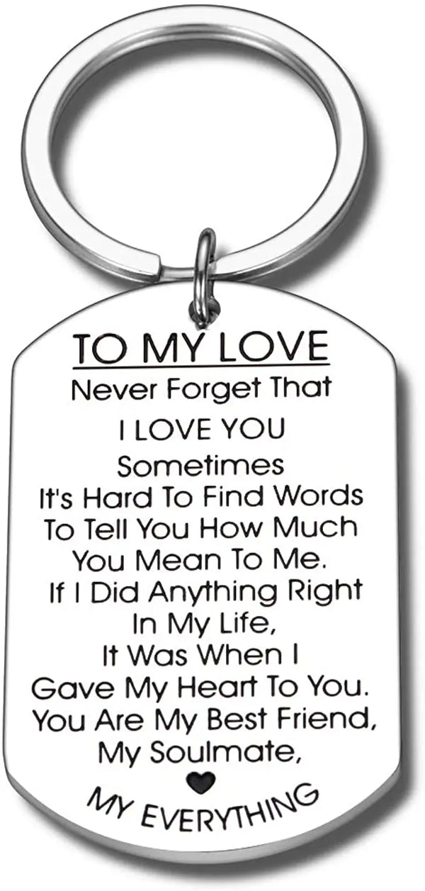 To My Love – Keychain Gift