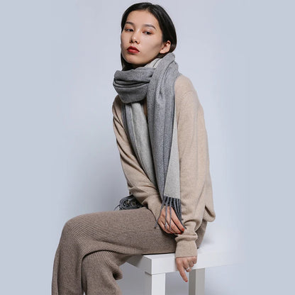 Large Cashmere Scarf 200x70cm – Premium Edition