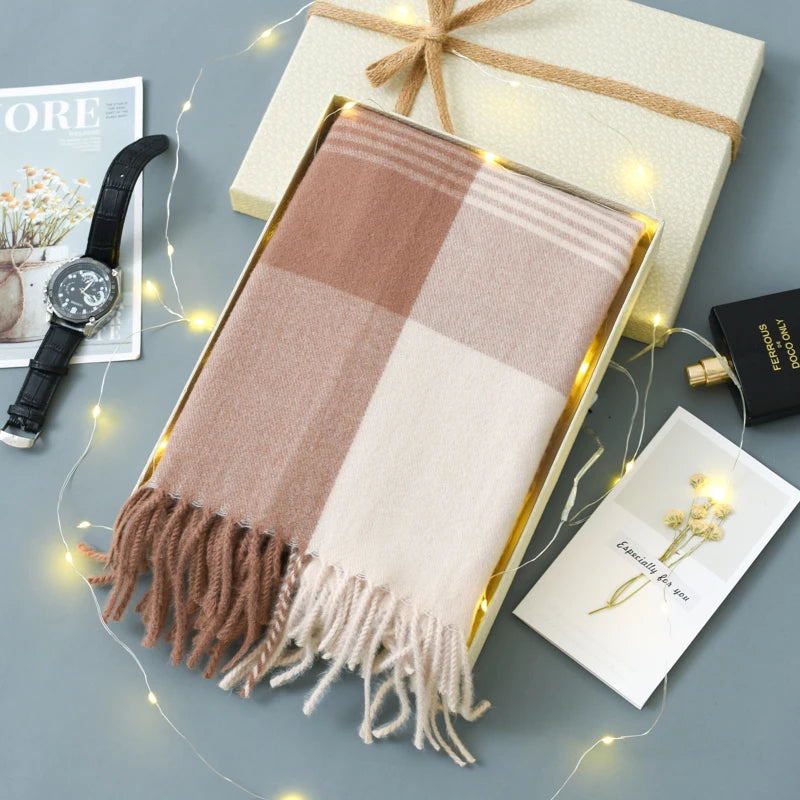 Winter Scarf Gift Box Set – Scarf, Gloves & More