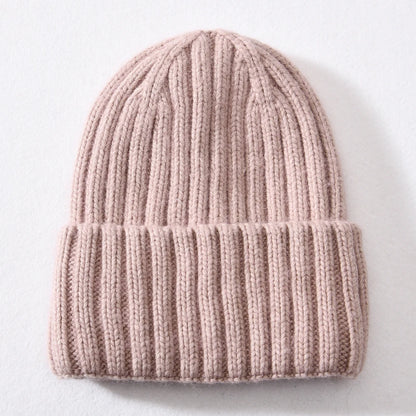 Satin-Lined Winter Beanie – Cashmere Blend Knit