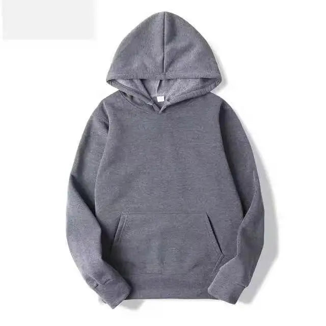 Men’s & Women’s Fashion Solid Color Hoodies & Sweatshirts – Hip Hop Fleece Streetwear