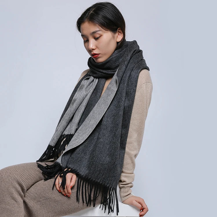 Large Cashmere Scarf 200x70cm – Premium Edition