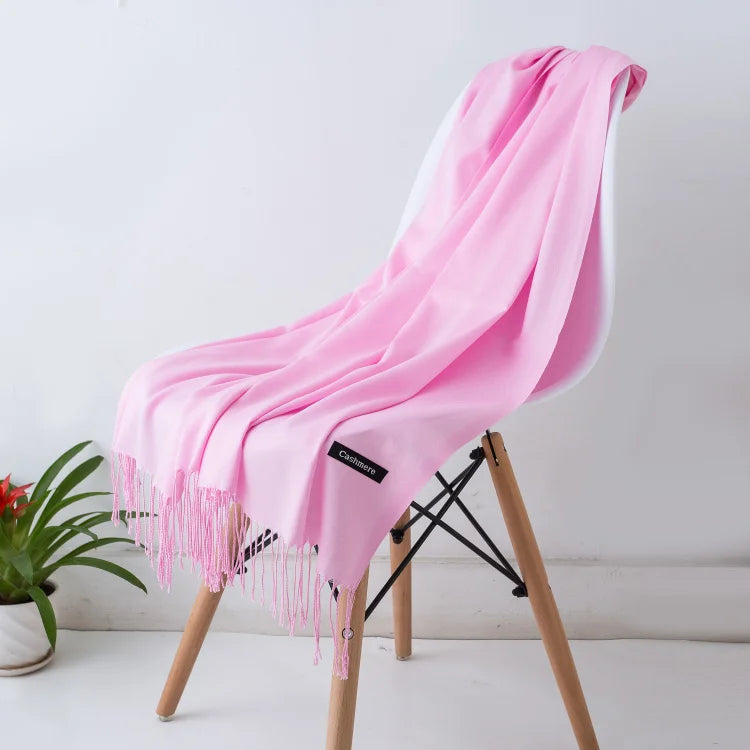 Luxury Cashmere Scarf – Autumn Winter Wrap