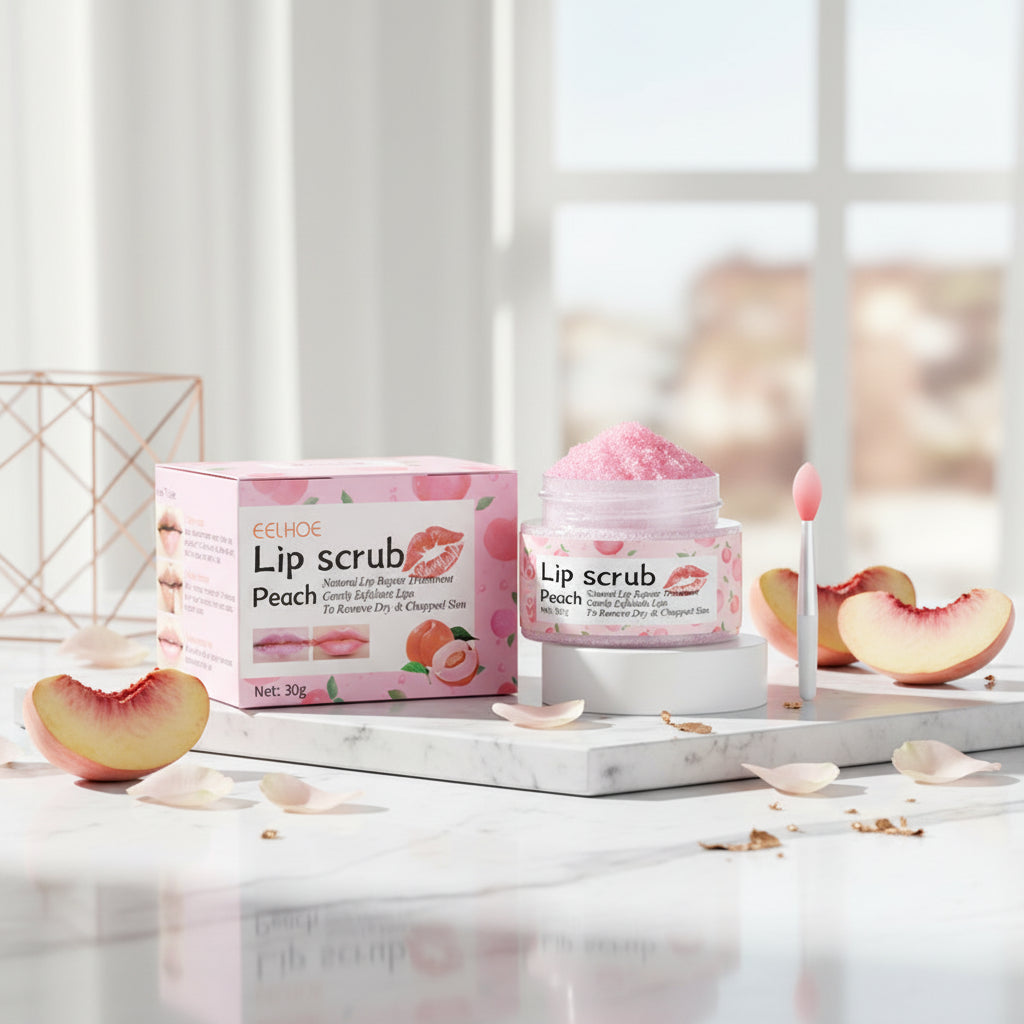 Peach Lip Scrub & Mask – Smooth Lips