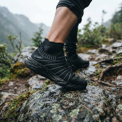 ONEMIX Waterproof Black Trekking Sneakers