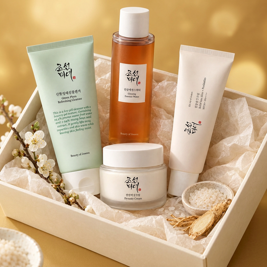 K-Beauty Glass Skin Gift Set – Beauty of Joseon 4-Step Routine