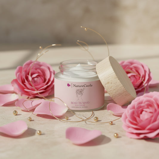 Rose Radiance Eye Cream NatureCastle open